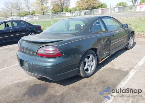 1998 Pontiac Grand Prix Gt from USA, damaged, VIN 1G2WP1211WF217925